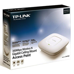 TP-Link EAP120 Point D'accès Wi-Fi N 300Mbps Poe Gigabit Plafonnier - Simple Boutique
