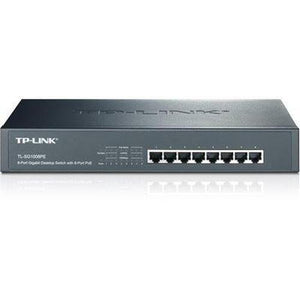 TP-Link Switch de bureau rackable 8 ports Gigabit PoE TL-SG1008PE - Simple Boutique