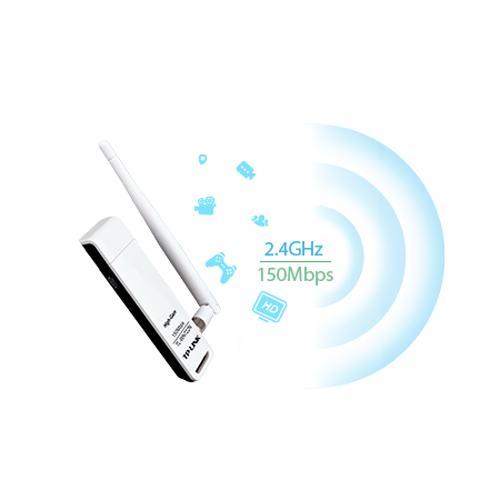TP-Link TL-WN722N Adaptateur USB Sans Fil N 150 Mbps - Simple Boutique