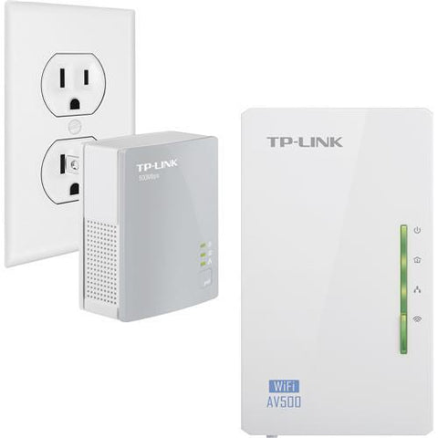 TP-Link TL-WPA4220KIT Kit Extenseur CPL AV500 Wi-Fi N 300 Powerline
