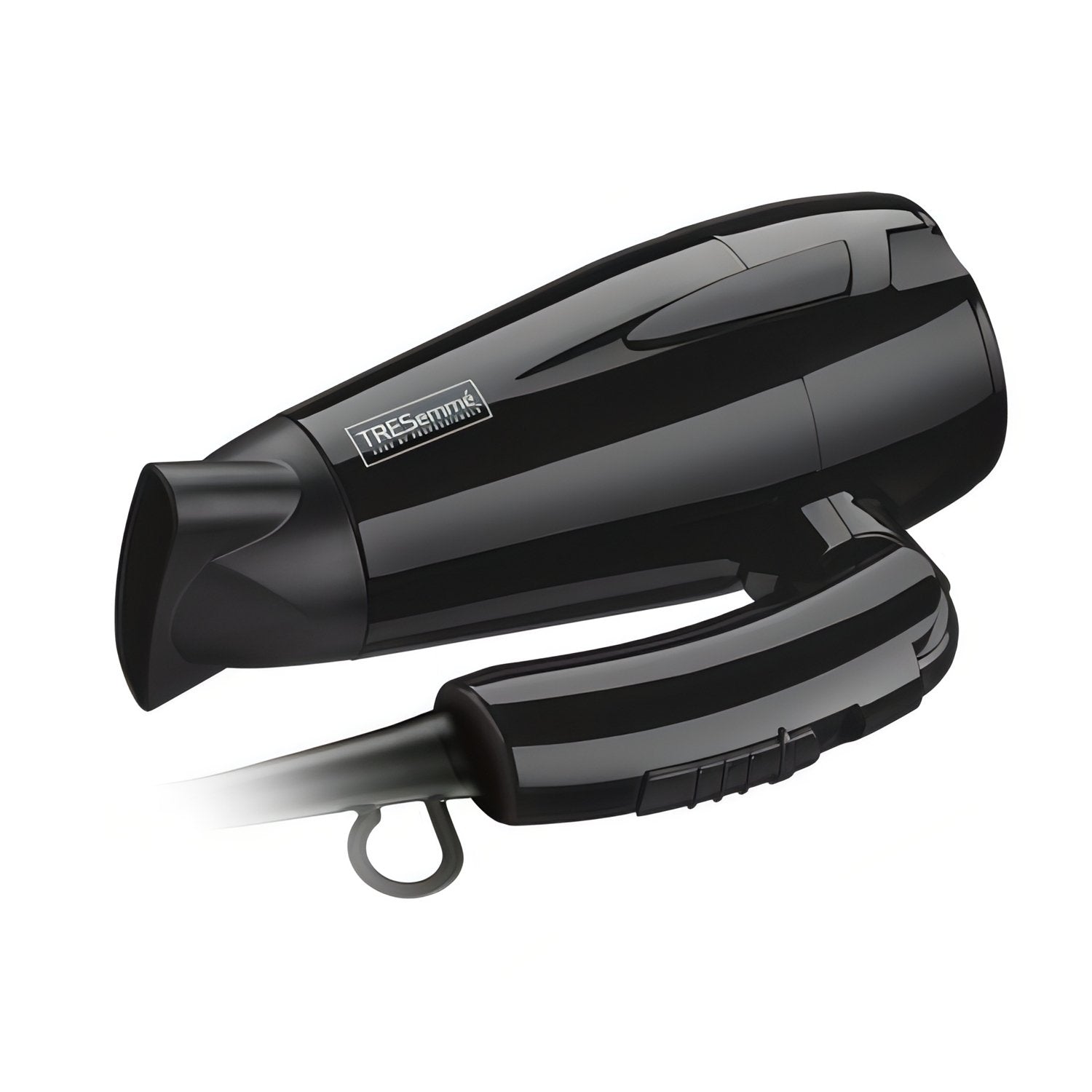 TRESemmé - Sèche-Cheveux Compact avec Poignée Pliable, Moteur de 1875 Watts, Noir - Simple Boutique