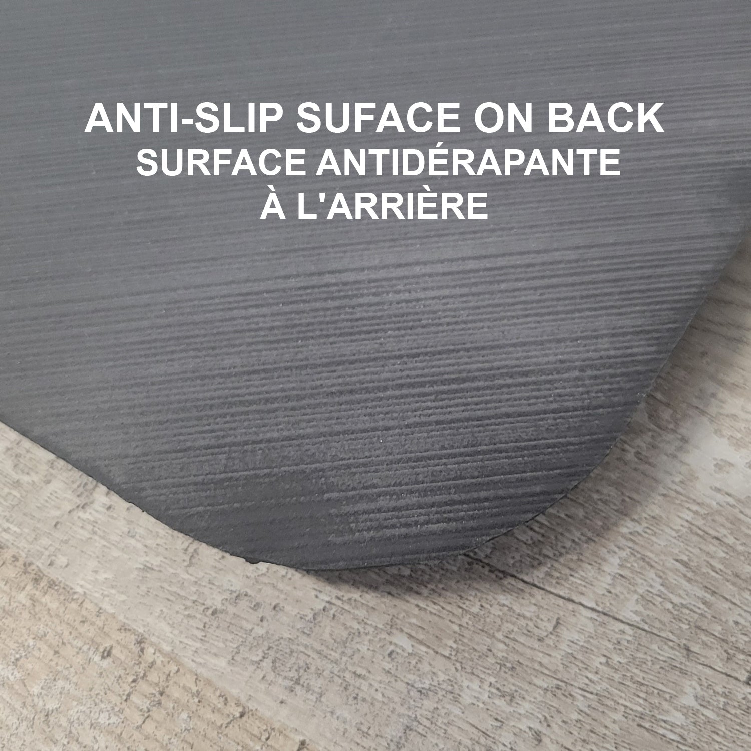 Tapis Anti-Fatigue Résistant à la Moisissure, 30" x 20" , Brun - Simple Boutique