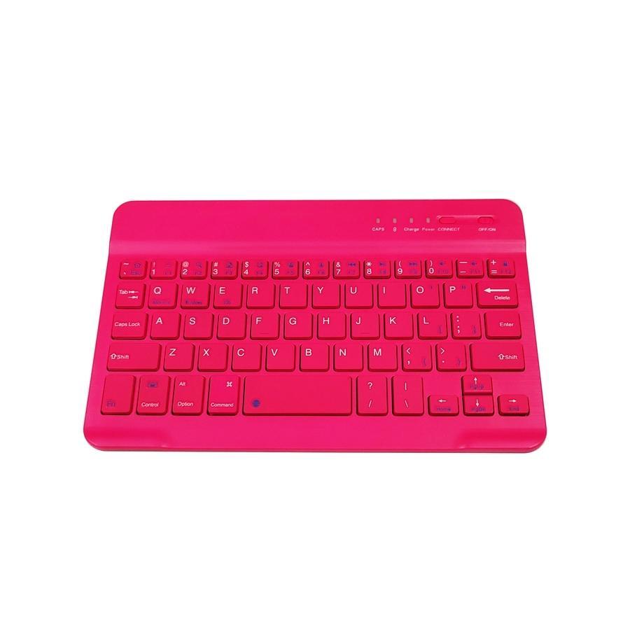 Tech Theory - Ensemble pour l'école à la Maison, Comprend Clavier Bluetooth, Souris Sans-Fil, Casque d'écoute Filaire et Tapis de Souris, Rose - Simple Boutique