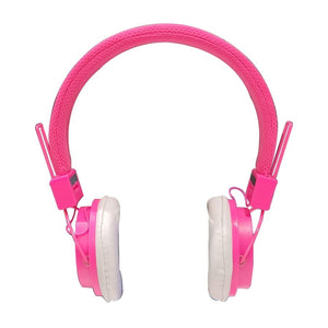 Tech Theory - Ensemble pour l'école à la Maison, Comprend Clavier Bluetooth, Souris Sans-Fil, Casque d'écoute Filaire et Tapis de Souris, Rose - Simple Boutique