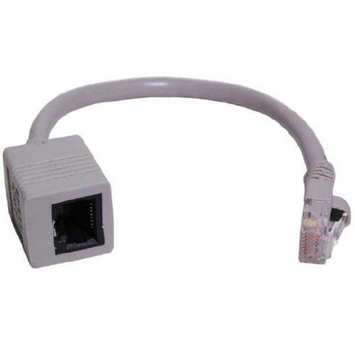 TechCraft Adaptateur 8" Cat5e pour convertir un câble Cat5e en Crossover - Simple Boutique