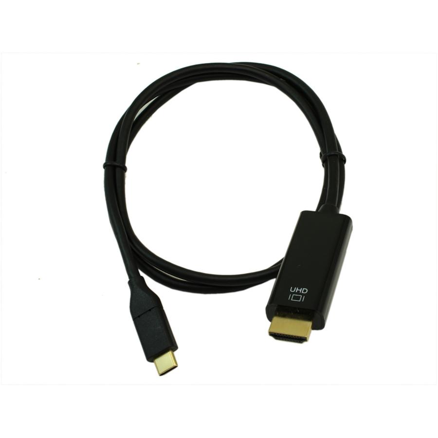 TechCraft Câble 6'' USB 3.1 Type C à HDMI 4K Noir - Simple Boutique