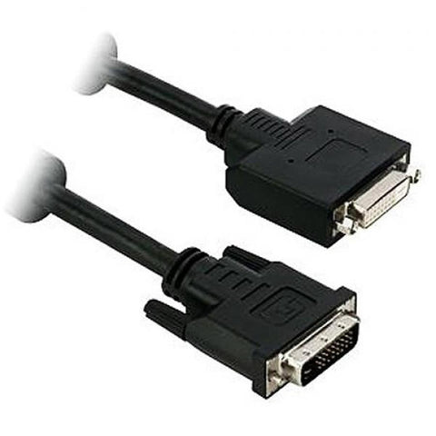 TechCraft Câble DVI-D Dual Link Extension Mâle/Femelle de 3 Mètres (10 pieds) Noir