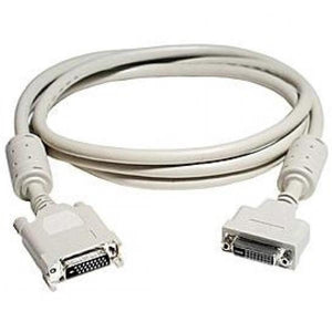 TechCraft Câble DVI-D Dual Link Extension Mâle/Femelle de 5 Mètres (16.5 pieds) Gris - Simple Boutique