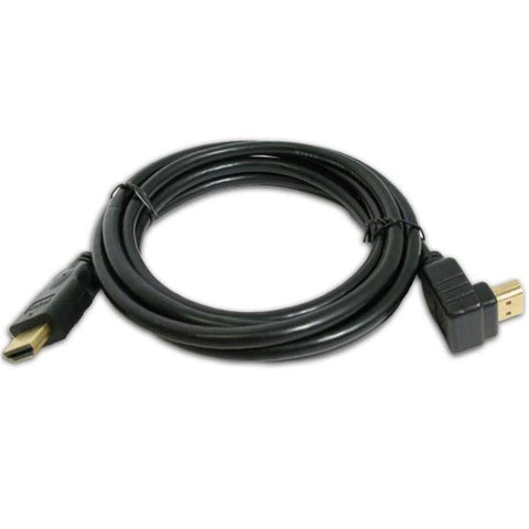 TechCraft Câble HDMI V1.4 Compatible 3D Et Ethernet 1080P 10 Pieds Angle 90