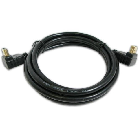 TechCraft Câble HDMI V1.4 Compatible 3D Et Ethernet 1080P 6 Pieds Angle 90 à Angle 90
