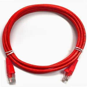 TechCraft Câble ethernet réseau Cat5e 350MHz RJ-45 35 pieds Rouge - Simple Boutique