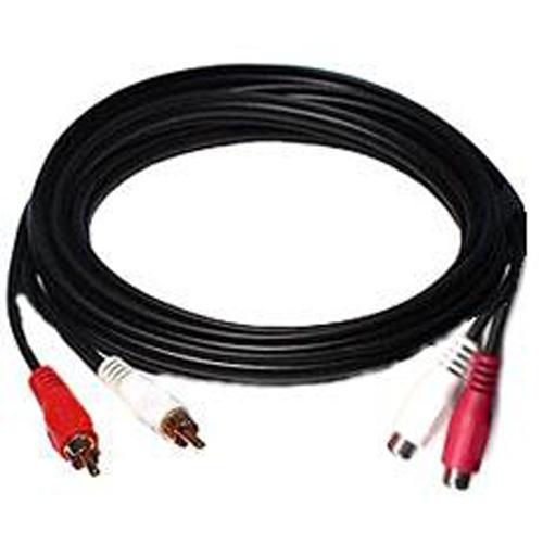 TechCraft Rallonge de Câble audio 2xRCA Mâle/Femelle 50 pieds - Simple Boutique