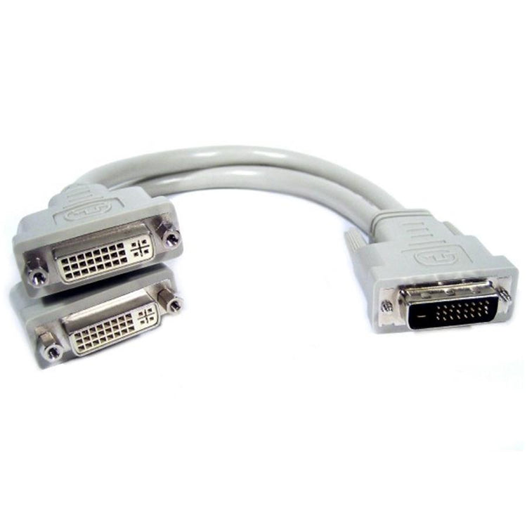 TechCraft Splitter DVI-D Dual Link 1x Mâle/2x Femelle de 1 pied - Simple Boutique