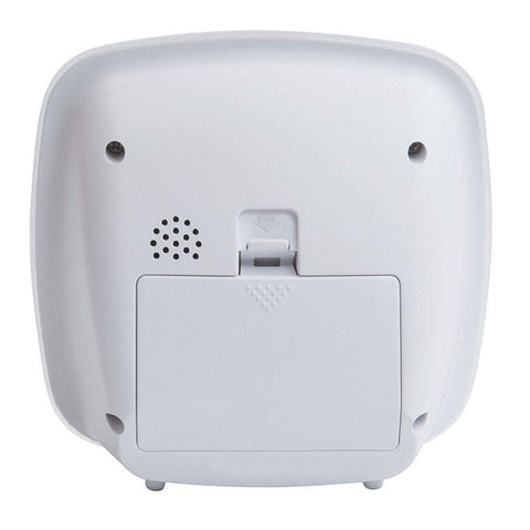 Timex T104WC - Réveil-Matin à Double Alarme Portable avec Éclairage LED de Couleurs , Blanc