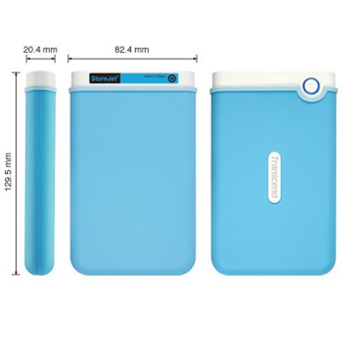 Trenscend Disque Dur Externe Storejet 25M3 2.5'' USB 3.0 - 2 TB - Simple Boutique