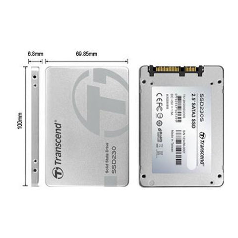 Transcend SSD230 Disque Dur SSD SATA III 6Gb/S De 128 GB
