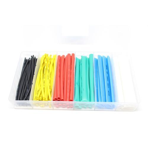 Tubes Thermorétractable, 100 pcs, différents diamètre, 10 cm, Multicolore - Simple Boutique