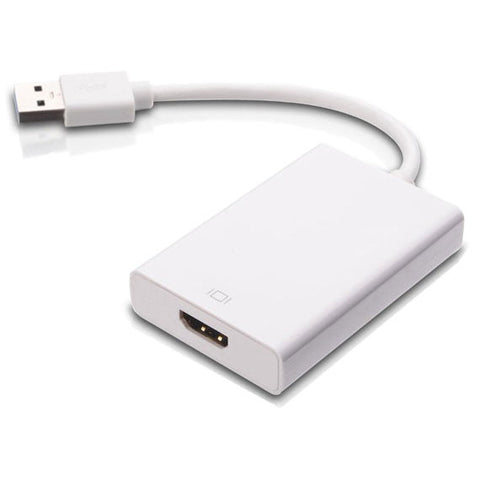 U3H01 Adaptateur d'affichage USB 3.0 / 2.0 à HDMI, Blanc