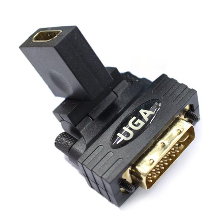UGA Adaptateur Dual Link DVI I 24 + 5 Mâle Vers HDMI Femelle - Simple Boutique