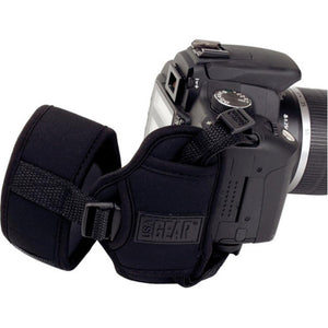 USA GEAR GRCMDG0110BKUS Double Poignée Support de Main et Sangle de Poignet Noir - Simple Boutique