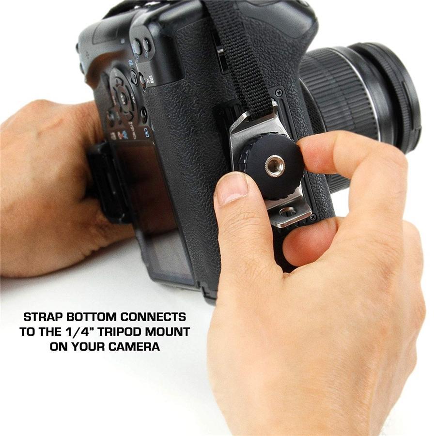 USA GEAR GRCMDG0110FLEW Support de Main et Sangle de Poignet pour Appareil Photo DSLR Florale - Simple Boutique