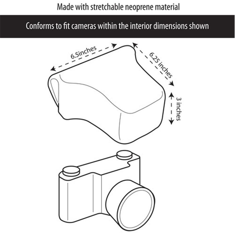 USA GEAR GRFAFSL110GAEW Étui Neoprene SLR avec Protection Résistante aux Rayures Galaxy - Simple Boutique