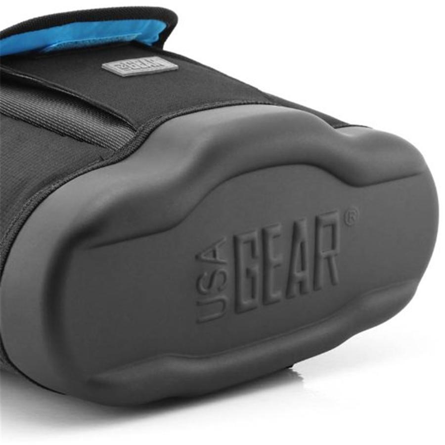 USA GEAR GRSLS10100BKEW Sac de Rangement pour Accessoires DSLR Rembourage en Mousse Noir - Simple Boutique