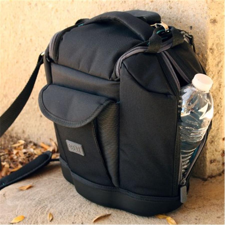 USA GEAR GRSLS10100BKEW Sac de Rangement pour Accessoires DSLR Rembourage en Mousse Noir - Simple Boutique