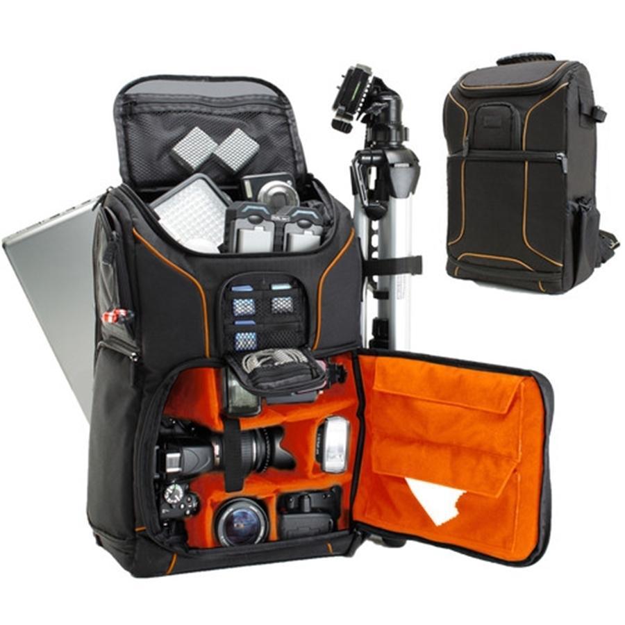 USA GEAR GRSLS17100OGEW Sac à Dos pour Appareil Photo DSLR Orange - Simple Boutique
