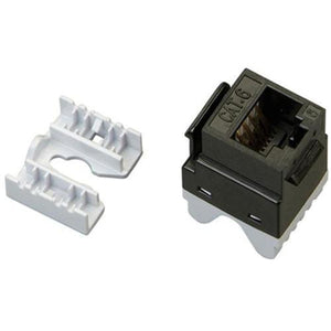 Vericom Connecteur Keystone Cat6 RJ-45 Punch Type 110 Femelle Noir - Simple Boutique