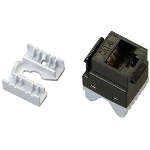 Vericom Connecteur Keystone Cat6 RJ-45 Punch Type 110 Femelle Noir - Simple Boutique