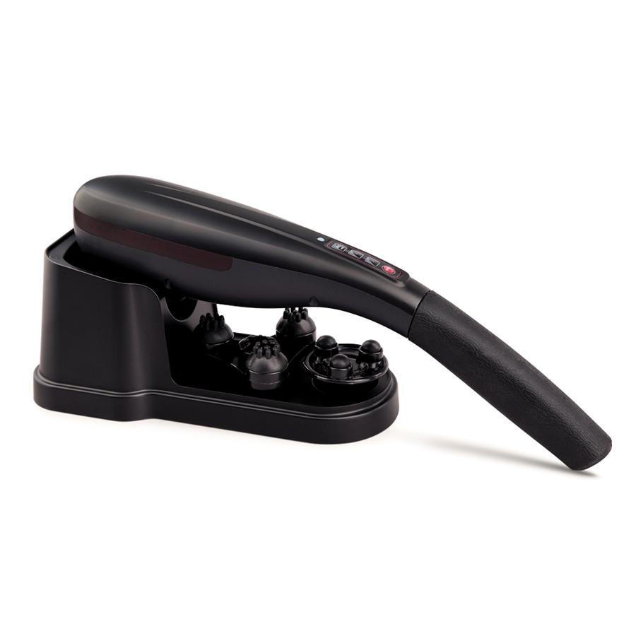 Westinghouse - Appareil de Massage Portable Sans-Fil avec Têtes Interchangeable, Noir - Simple Boutique