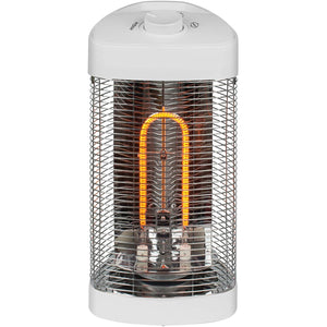 Westinghouse WES31-1200MWHT Chaufferette Électrique Portable Extérieur Infra-Rouge Blanche - Simple Boutique