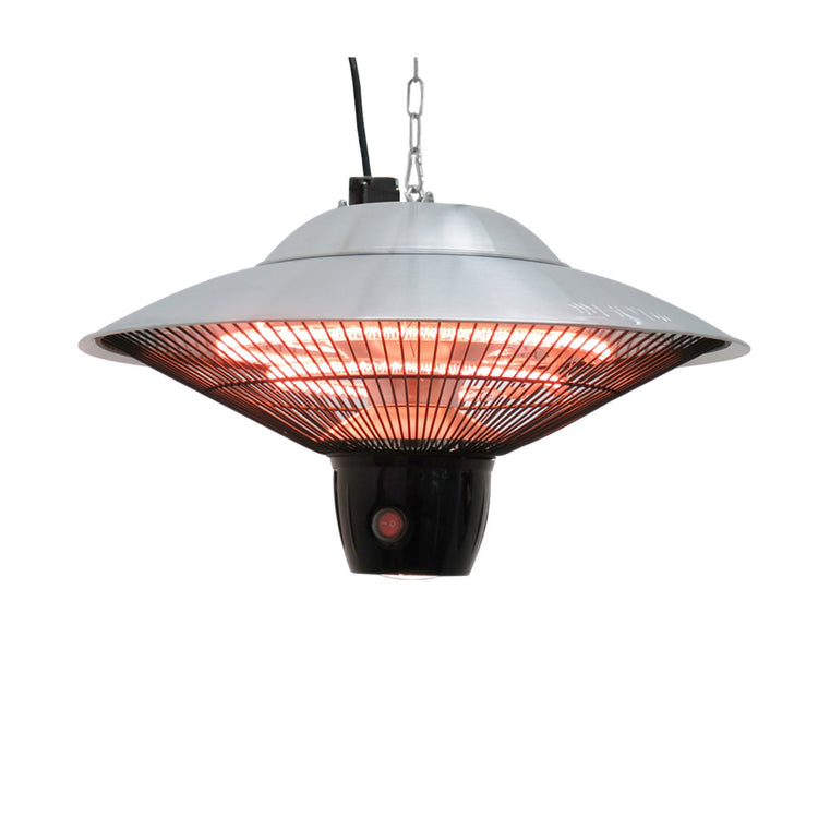 Westinghouse WES31-1544 Chaufferette Électrique de Patio Suspendue Infra-Rouge Argenté - Simple Boutique