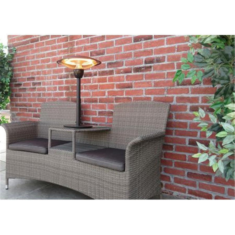 Westinghouse WES31-1566 Chaufferette Électrique de Patio sur Pied Infra-Rouge Noir - Simple Boutique