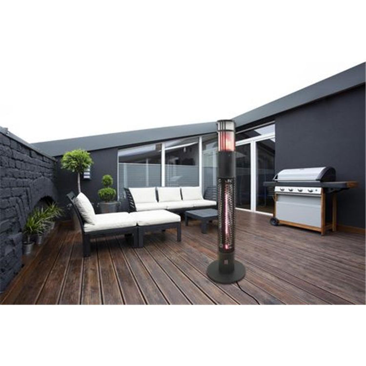 Westinghouse WES31-1588 Chaufferette Électrique de Patio sur Pied Infra-Rouge Noir - Simple Boutique