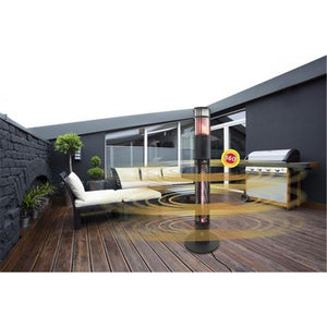 Westinghouse WES31-1588 Chaufferette Électrique de Patio sur Pied Infra-Rouge Noir - Simple Boutique