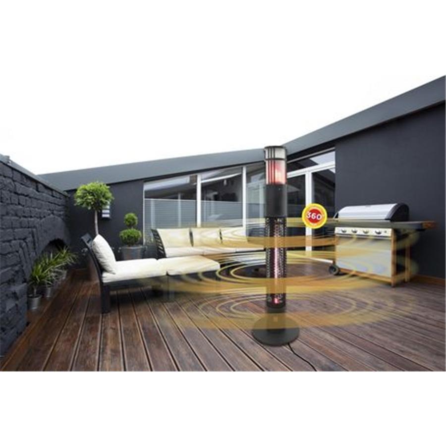 Westinghouse WES31-1588 Chaufferette Électrique de Patio sur Pied Infra-Rouge Noir - Simple Boutique