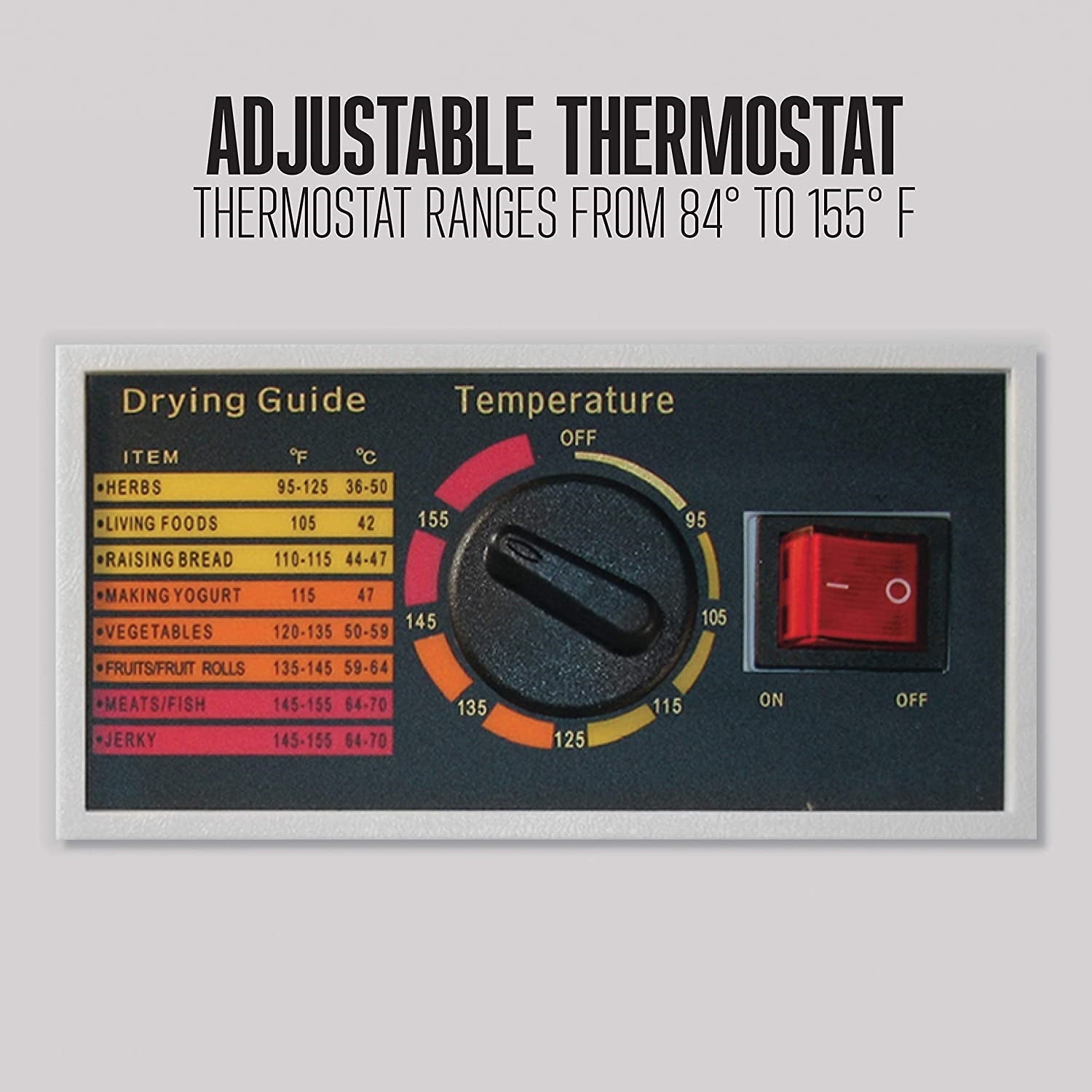 Weston - Déshydrateur d'aliment à 6 Plateaux Antiadhésif, Ventilateur Ultra-Silencieux, 500W, Blanc - Simple Boutique