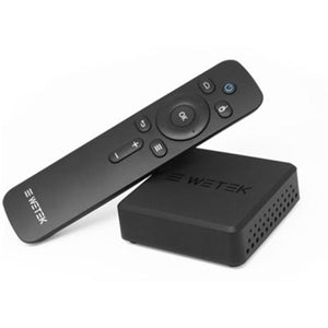 Wetek - Concentrateur Android Smart TV, Steaming, Bluetooth 4.0, Ultra HD 4K, Dolby 5.1, Noir (BOITE OUVERTE) - Simple Boutique