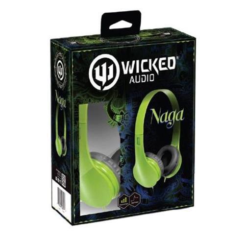 Wicked Audio Naga Casque Stéréo Vert - Simple Boutique