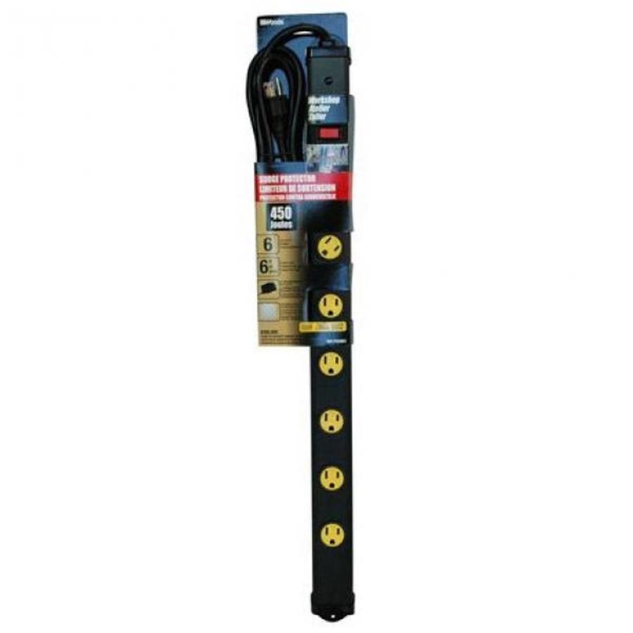Woods protecteur de surtension à 6 prises 450 Joules - Simple Boutique