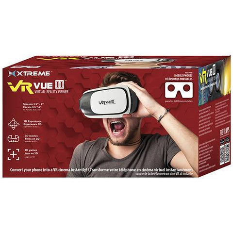 XTREME VR Vue II Casque De Réalité Virtuelle Pour Téléphone Mobile 3.5