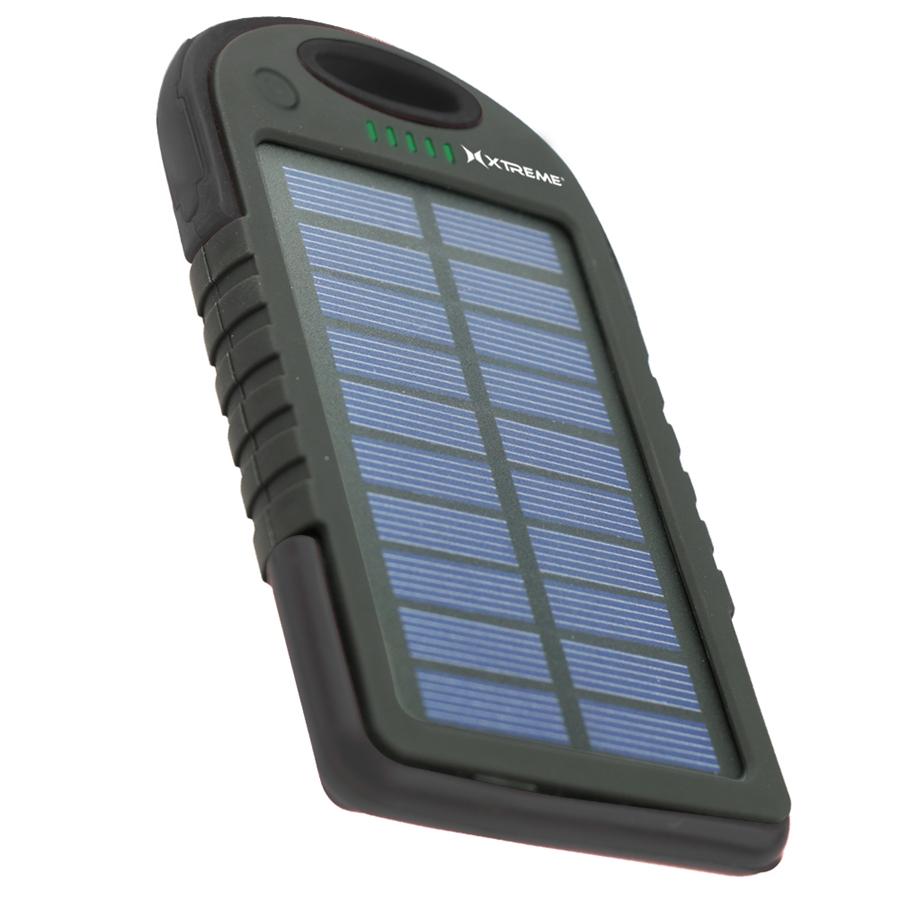 Xtreme Banque De Batterie Solaire 5000Mah, Noir - Simple Boutique