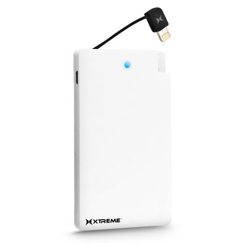 Xtreme Chargeur Portable Universel 2500 mAh Noir ou Blanc pour Apple ou Android