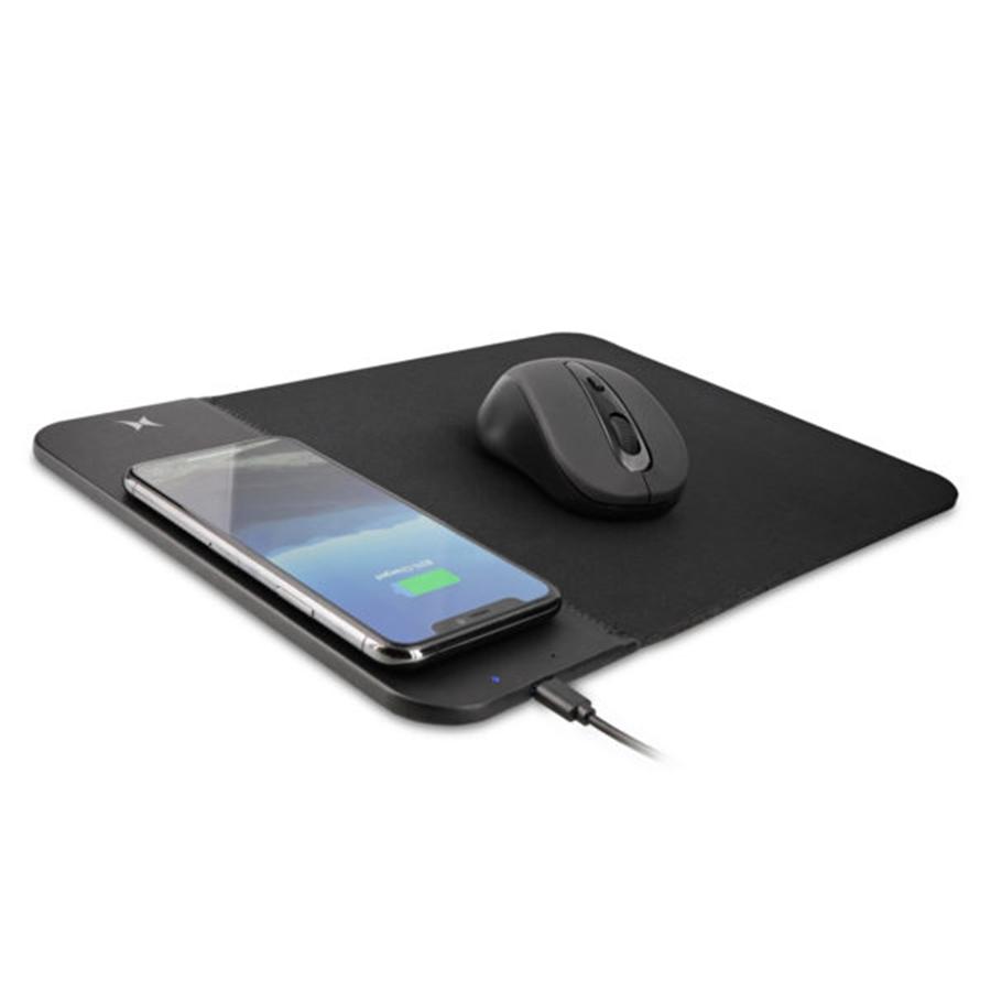 Xtreme - Tapis de Souris avec Chargeur de Téléphone Sans-Fil 5W Intégré, Noir - Simple Boutique
