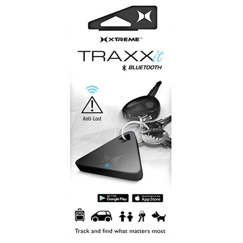 Xtreme XEX6-0101-BLK Traxx-it Porte-Clé Chercheur de Clé Bluetooth, Noir