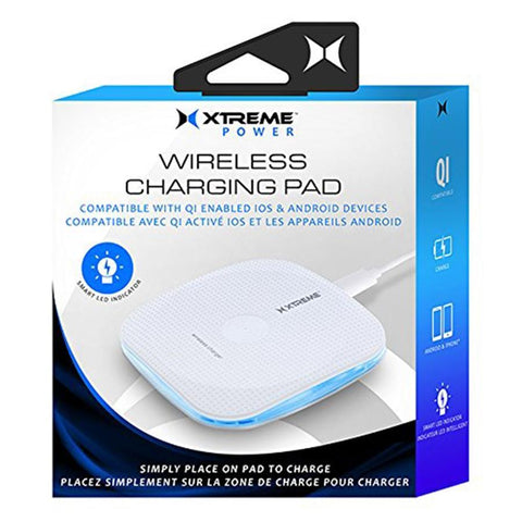 Xtreme XWC8-1012-QIB Plaque de chargement Sans-Fil, 5W, Blanc
