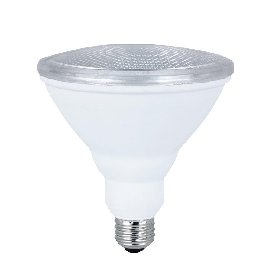 Xtricity 1-50089 DEL Détecteur de Mouvement Type Par38 10W 120V 5000K Lumière du Jour 1PK Blanc - Simple Boutique