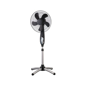 Xtricity 4-80303 Ventilateur sur Pied 16'' Télécommande 55W 3 Vitesses Gris - Simple Boutique